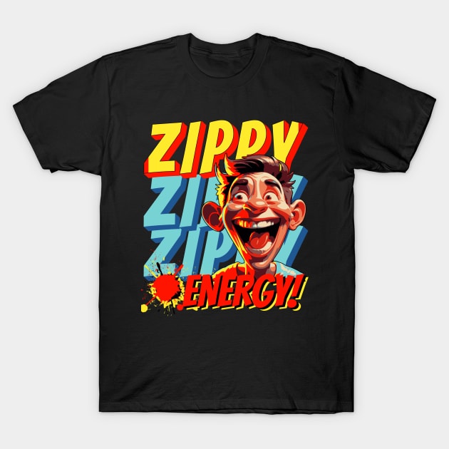 Zippy energy T-Shirt by Create Magnus